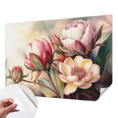 Carta da parati 3D Un mazzo di fiori