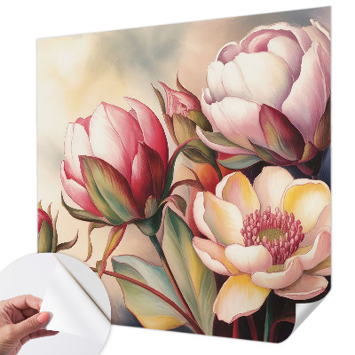 Carta da parati 3D Un mazzo di fiori