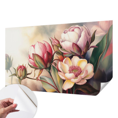Carta da parati 3D Un mazzo di fiori