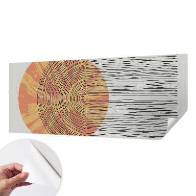 Fotomurale per cameretta Cerchio con linee