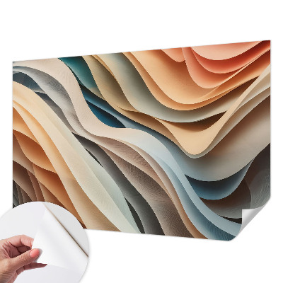 Fotomurale 3D forme ondulate