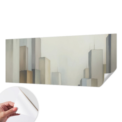 Fotomurale effetto 3D Grattacieli cittadini