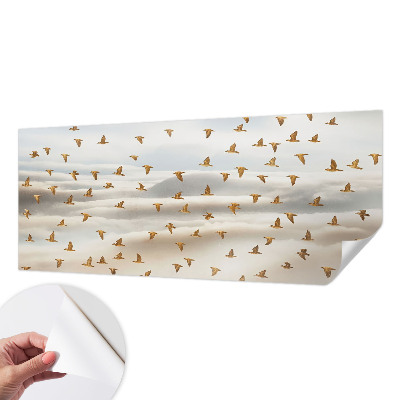 Carta da parati per cameretta Uccelli in volo