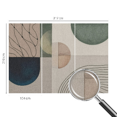 Fotomurale per cameretta Forme geometriche