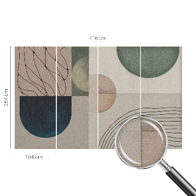 Fotomurale per cameretta Forme geometriche