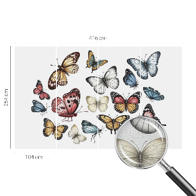 Carta da parati adesiva Farfalle del Paradiso