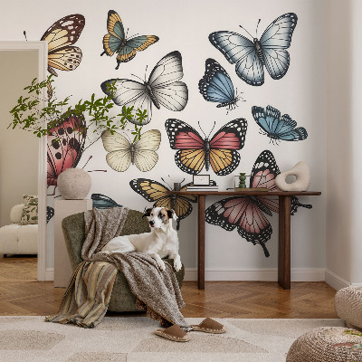 Carta da parati adesiva Farfalle del Paradiso