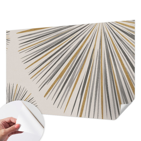 Carta da parati 3D Ventagli geometrici