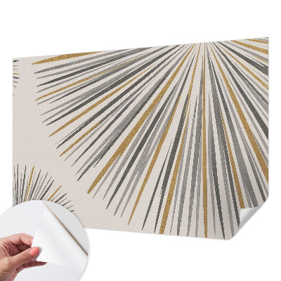 Carta da parati 3D Ventagli geometrici