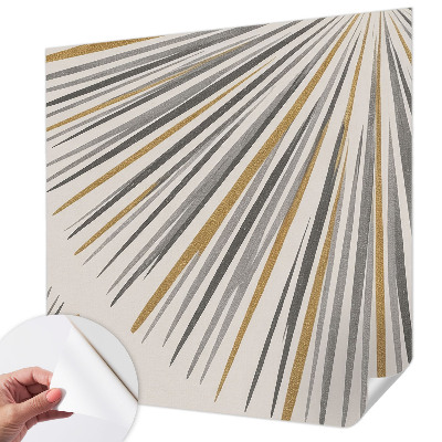 Carta da parati 3D Ventagli geometrici