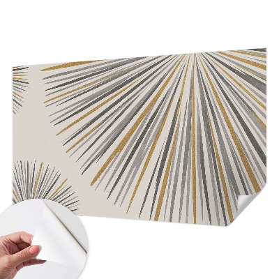 Carta da parati 3D Ventagli geometrici