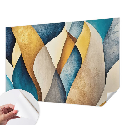 Carta da parati 3D Astrazione ondulata