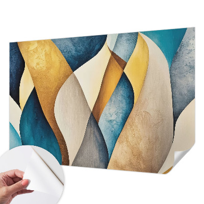 Carta da parati 3D Astrazione ondulata