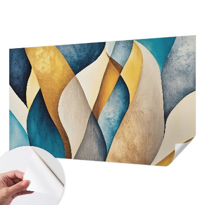 Carta da parati 3D Astrazione ondulata