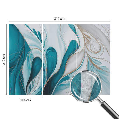 Fotomurale effetto 3D Modelli di fluidi