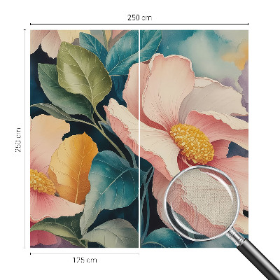 Carta da parati per cameretta Eleganza floreale