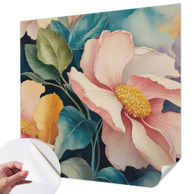 Carta da parati per cameretta Eleganza floreale