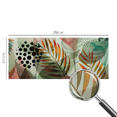 Fotomurale per cameretta Foglie astratte