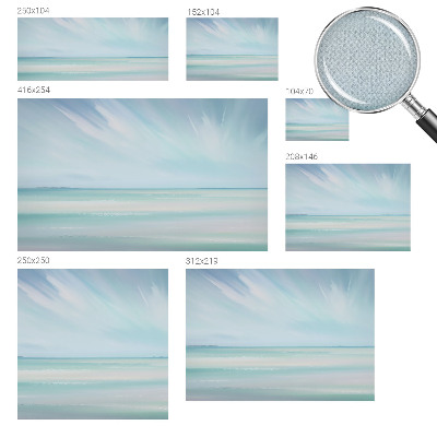 Fotomurale effetto 3D Mare calmo