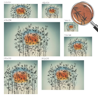 Fotomurale per cameretta Occidente armonioso