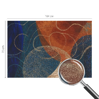Fotomurale 3D Forme colorate