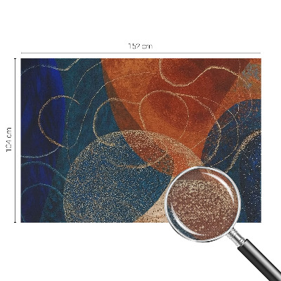 Fotomurale 3D Forme colorate