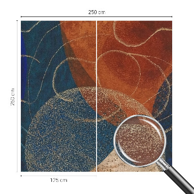 Fotomurale 3D Forme colorate