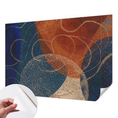 Fotomurale 3D Forme colorate