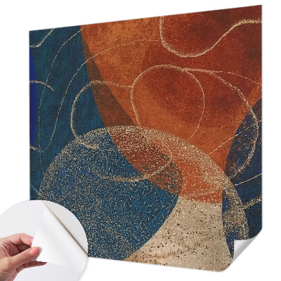 Fotomurale 3D Forme colorate