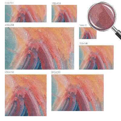 Fotomurale effetto 3D Esplosioni colorate