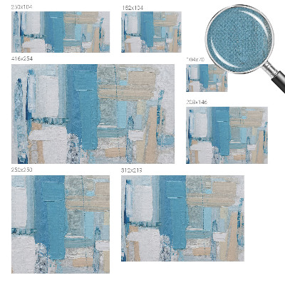 Carta da parati panoramica effetto 3D Armonia moderna