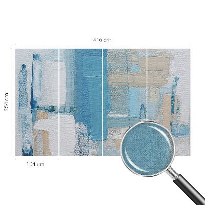 Carta da parati panoramica effetto 3D Armonia moderna