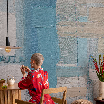 Carta da parati panoramica effetto 3D Armonia moderna