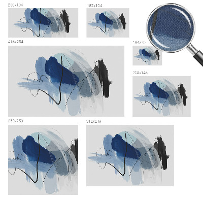 Carta da parati cameretta Astrazioni colorate