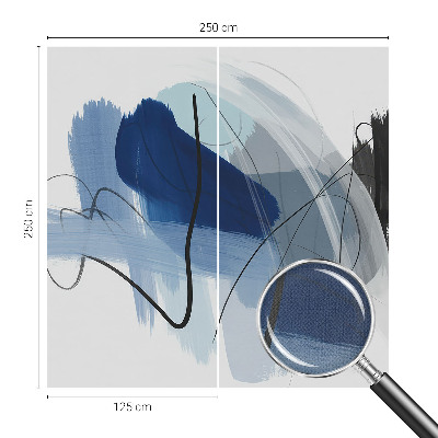 Carta da parati cameretta Astrazioni colorate