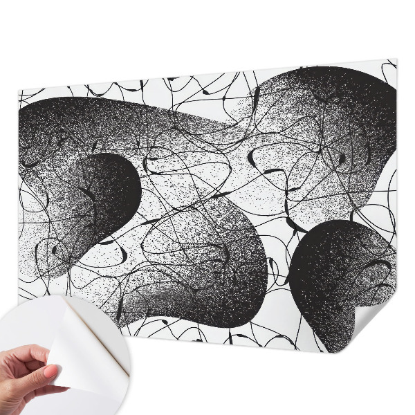 Carta da parati effetto profondità Modello astratto