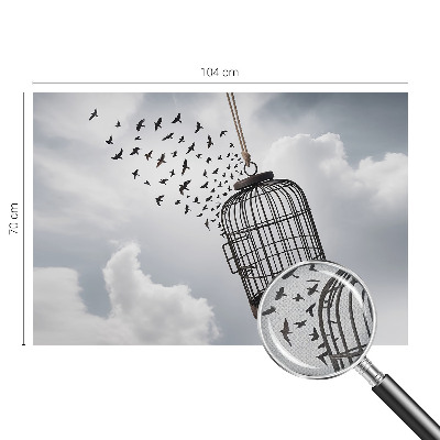 Fotomurale adesivo Uccelli volanti