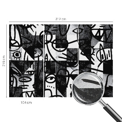 Fotomurale 3D Disegnare il caos