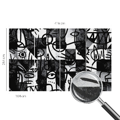 Fotomurale 3D Disegnare il caos