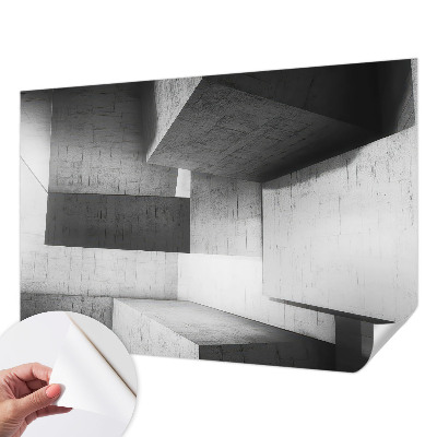 Fotomurale effetto 3D Sculture geometriche