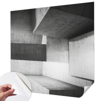 Fotomurale effetto 3D Sculture geometriche