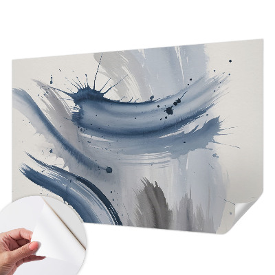 Fotomurale per cameretta pennellate artistiche