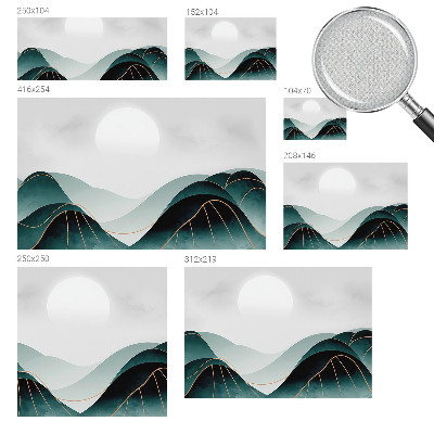 Carta da parati panoramica effetto 3D Pace apparente