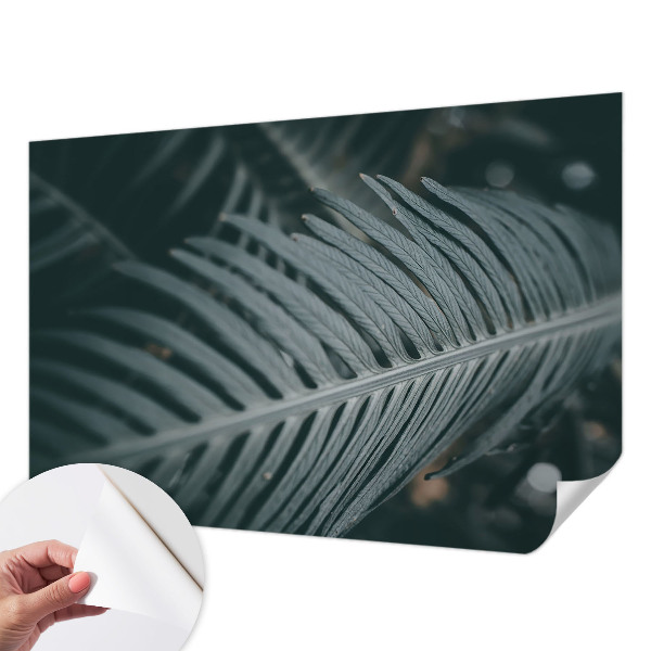Fotomurale adesivo Foglia verde