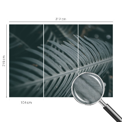 Fotomurale adesivo Foglia verde