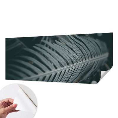 Fotomurale adesivo Foglia verde