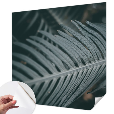 Fotomurale adesivo Foglia verde