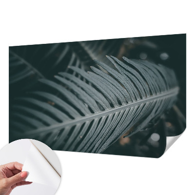 Fotomurale adesivo Foglia verde