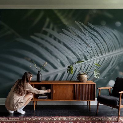 Fotomurale adesivo Foglia verde