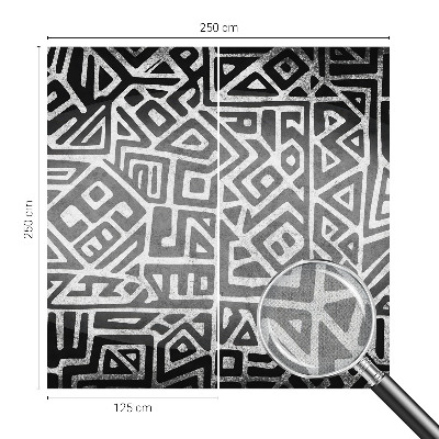 Carta da parati effetto profondità Labirinto geometrico